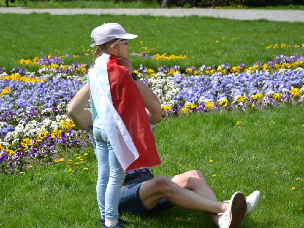 Pobiegli w parku dzikowskim razem z amerykańskim wojskiem [zdjęcia]