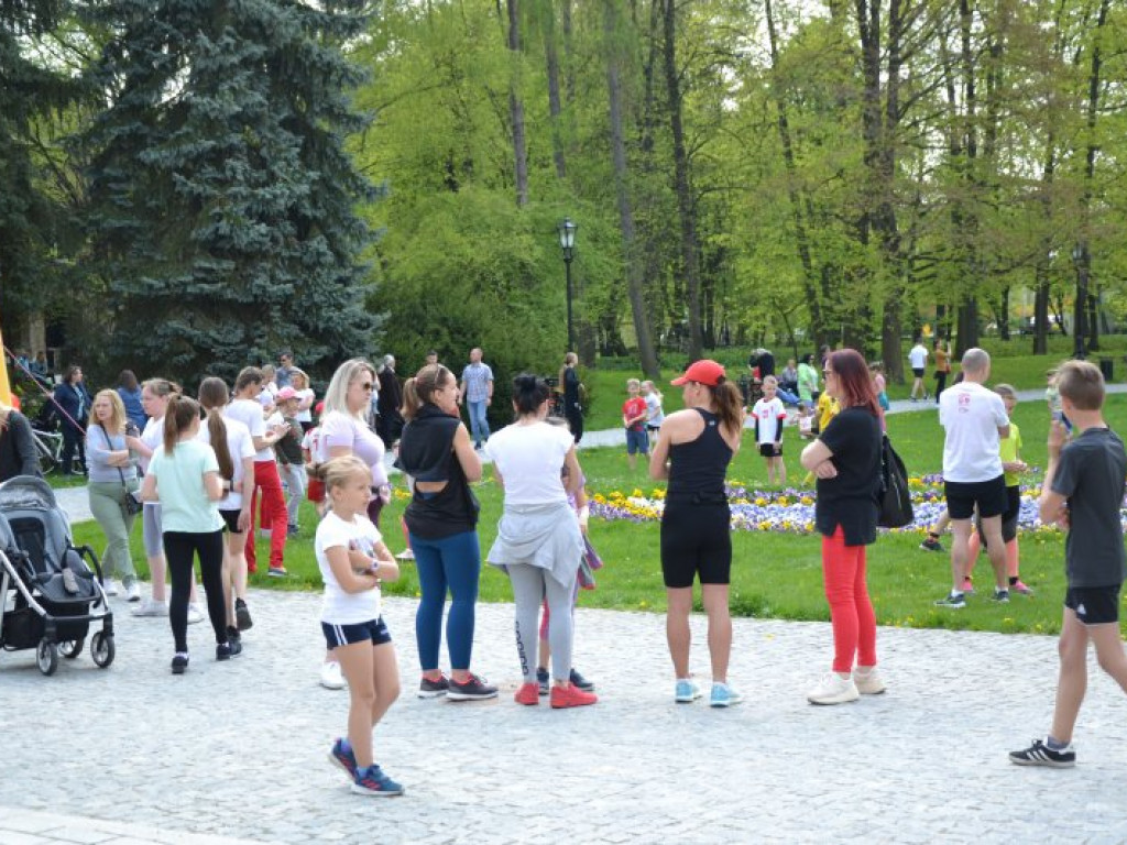 Pobiegli w parku dzikowskim razem z amerykańskim wojskiem [zdjęcia]
