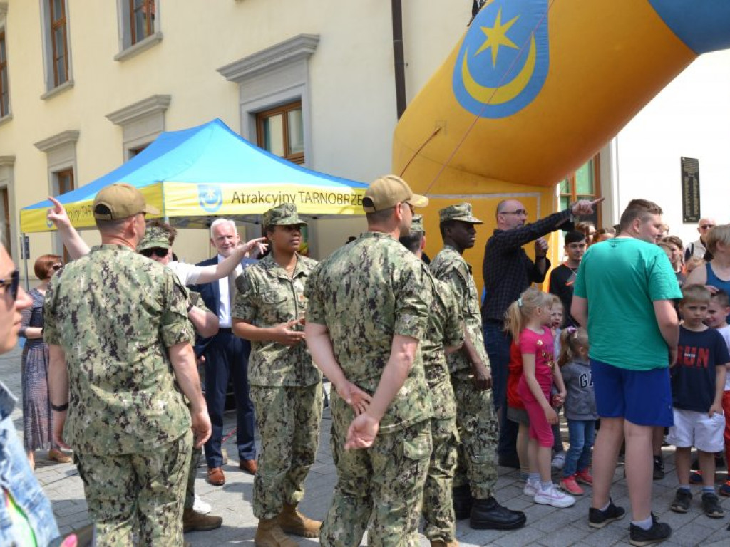 Pobiegli w parku dzikowskim razem z amerykańskim wojskiem [zdjęcia]