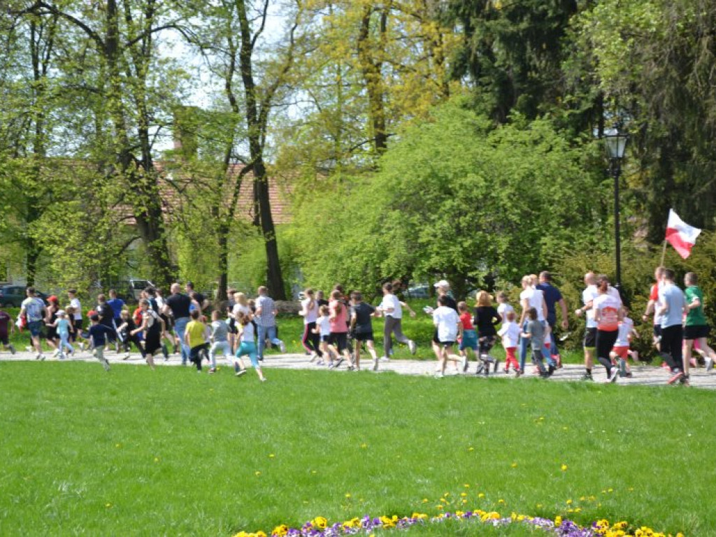 Pobiegli w parku dzikowskim razem z amerykańskim wojskiem [zdjęcia]