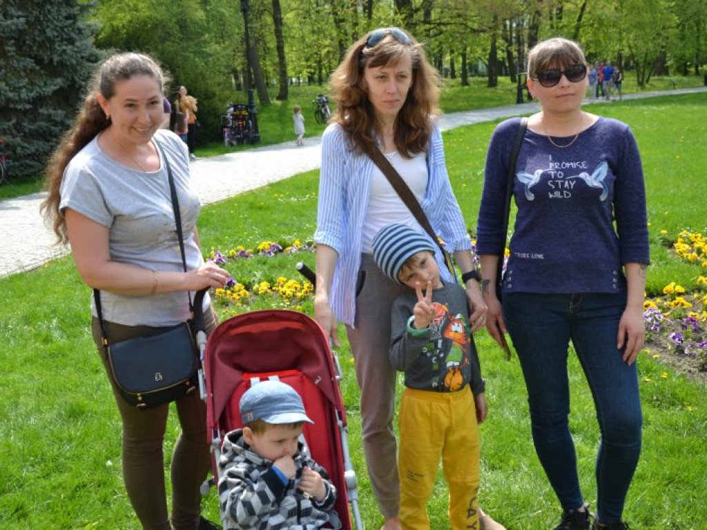 Pobiegli w parku dzikowskim razem z amerykańskim wojskiem [zdjęcia]