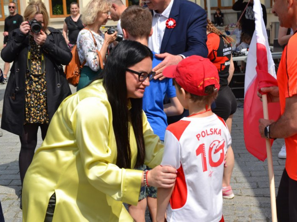 Pobiegli w parku dzikowskim razem z amerykańskim wojskiem [zdjęcia]