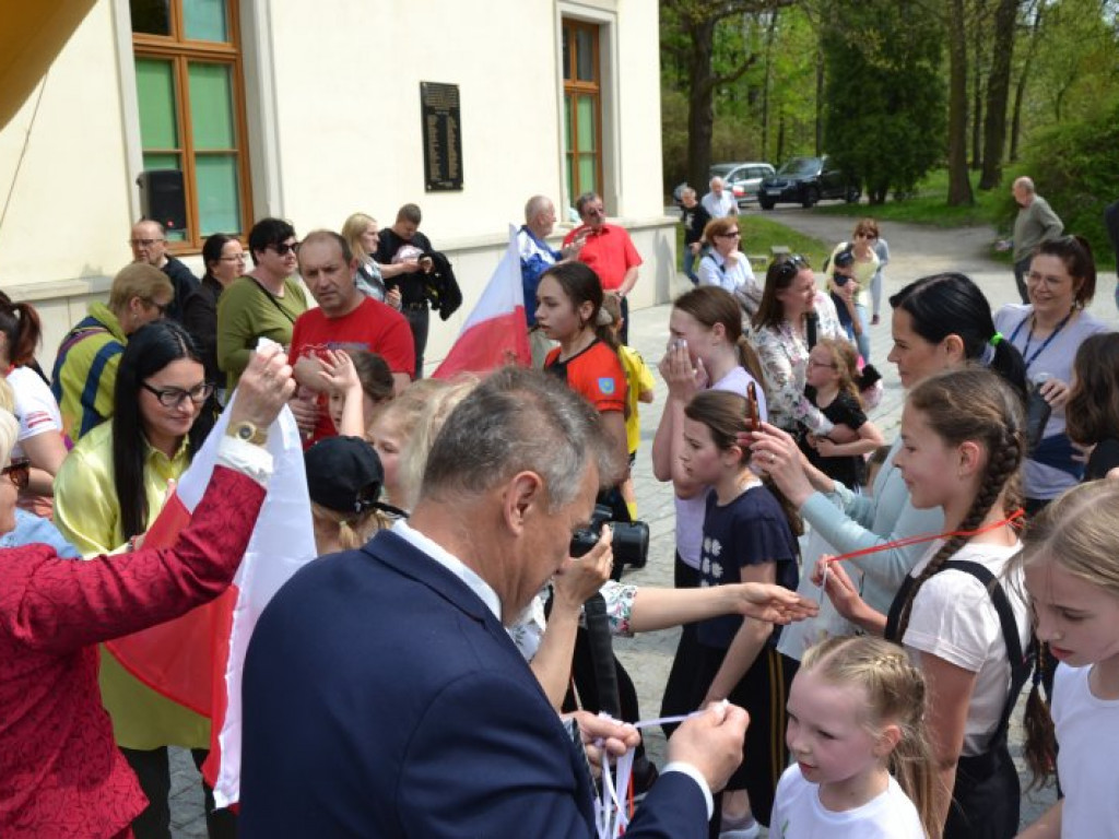 Pobiegli w parku dzikowskim razem z amerykańskim wojskiem [zdjęcia]