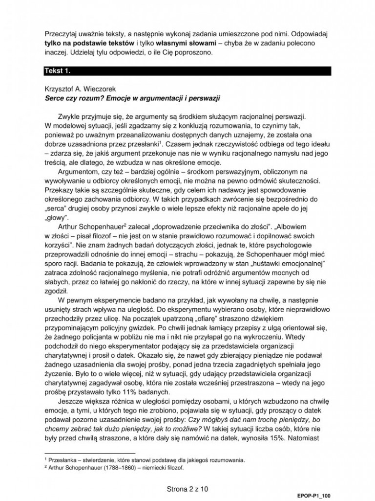 Matura 2022. Arkusz egzaminacyjny z języka polskiego