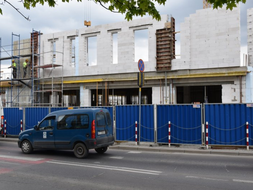 Zobacz, jak postępują prace przy nowym 