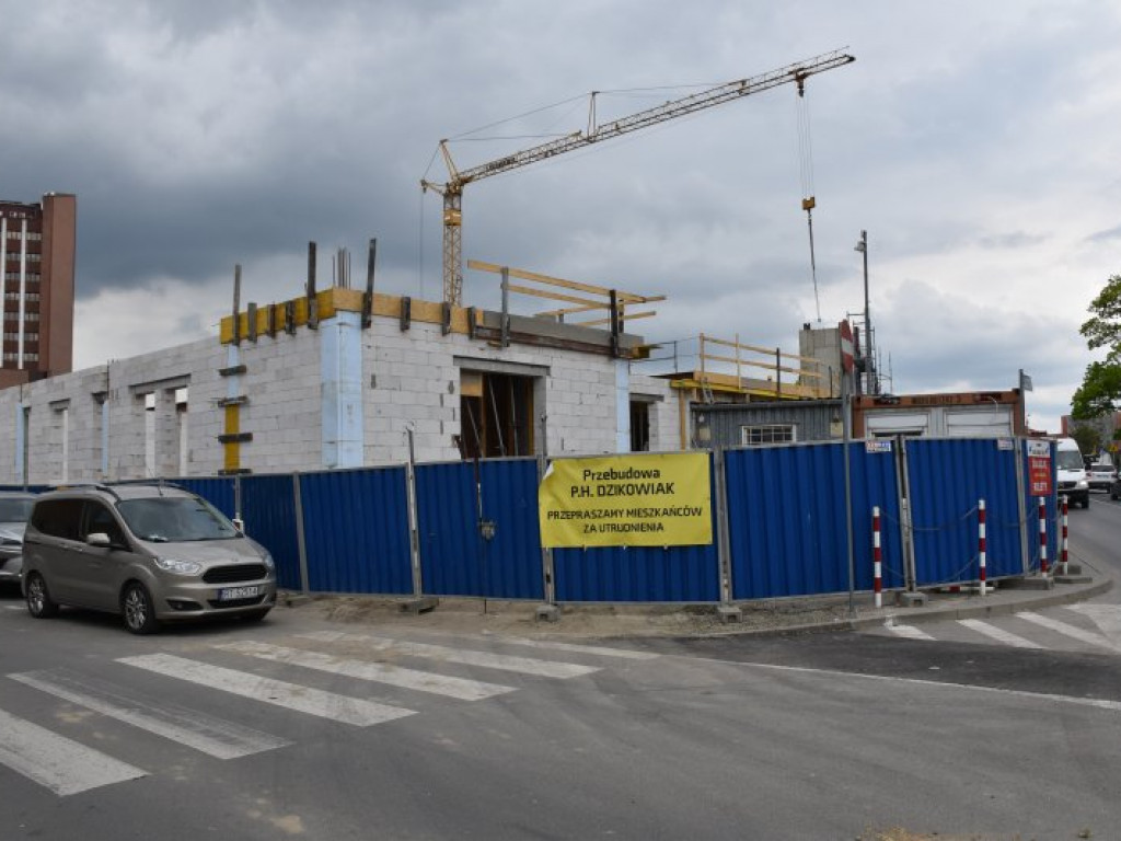 Zobacz, jak postępują prace przy nowym 