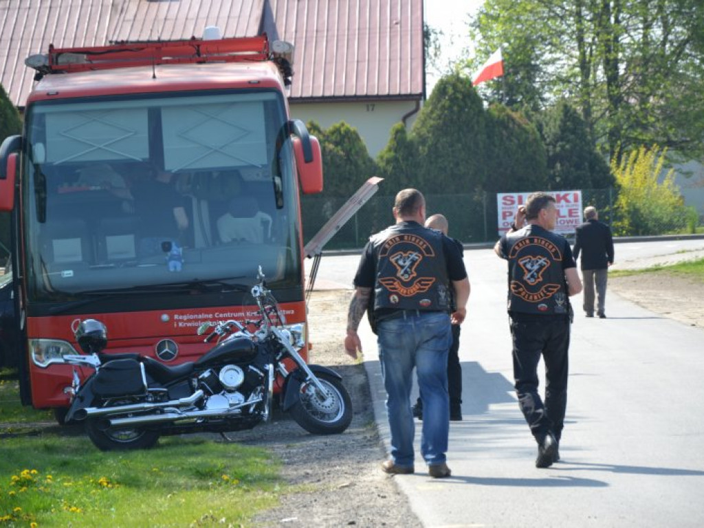 W Baranowie Sandomierskim polała się krew. W roli głównej wystąpili motocykliści [zdjęcia]