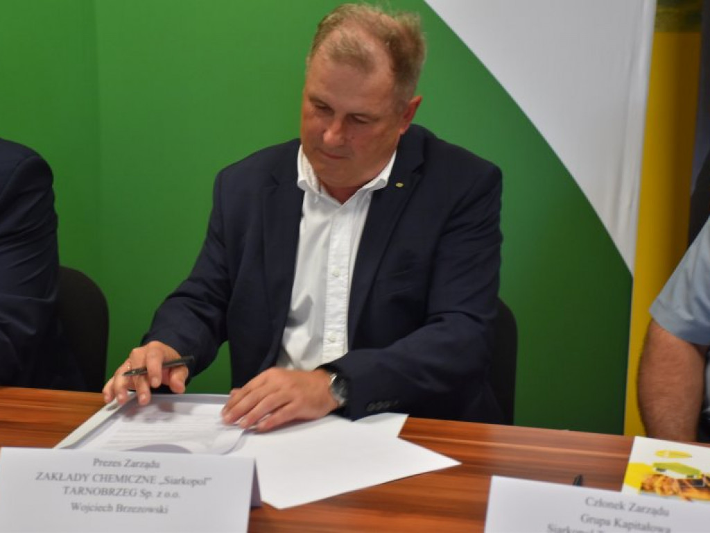 Siarkopol podpisał 3-letnią umowę z Siarką Tarnobrzeg [zdjęcia]