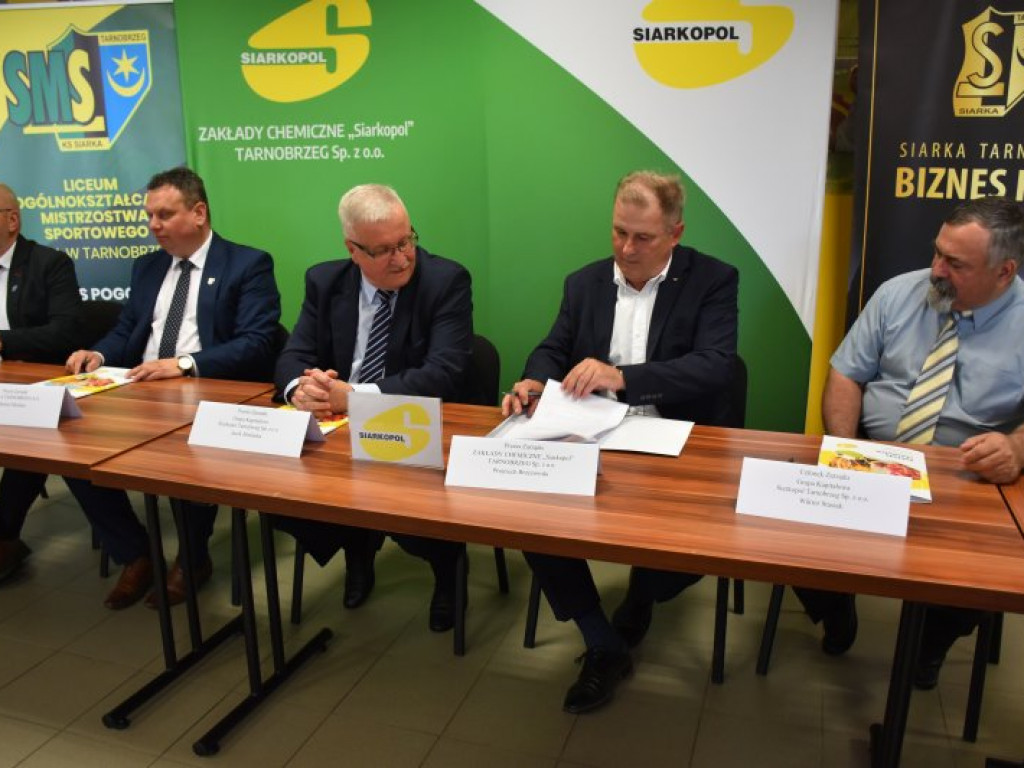 Siarkopol podpisał 3-letnią umowę z Siarką Tarnobrzeg [zdjęcia]