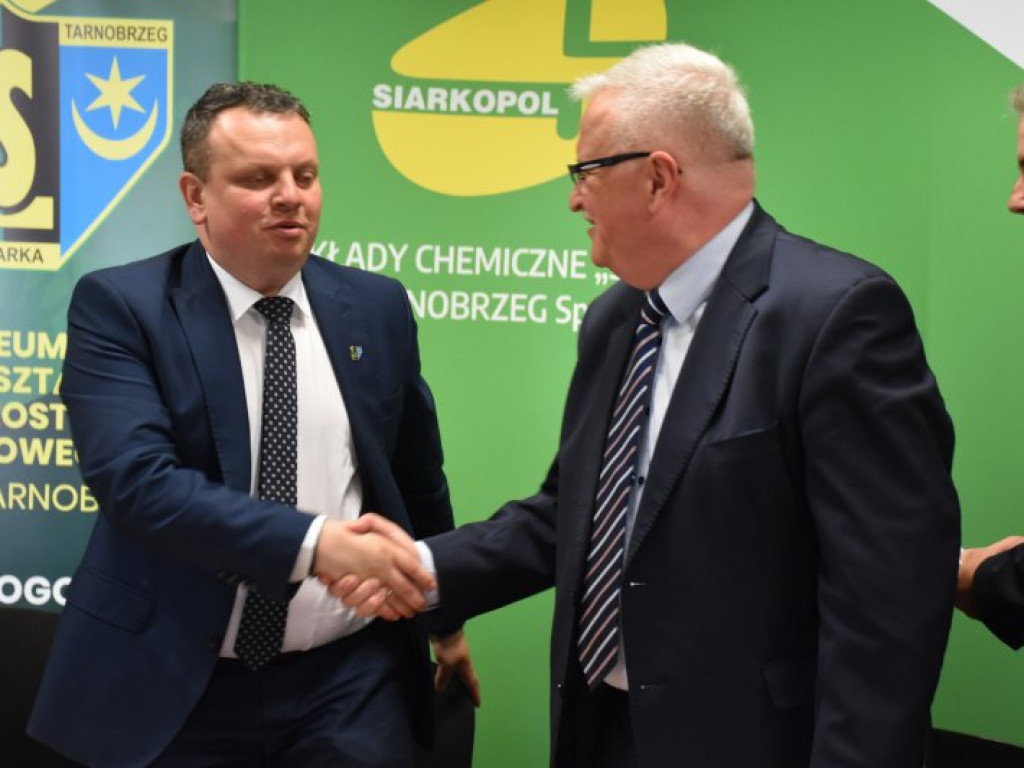 Siarkopol podpisał 3-letnią umowę z Siarką Tarnobrzeg [zdjęcia]