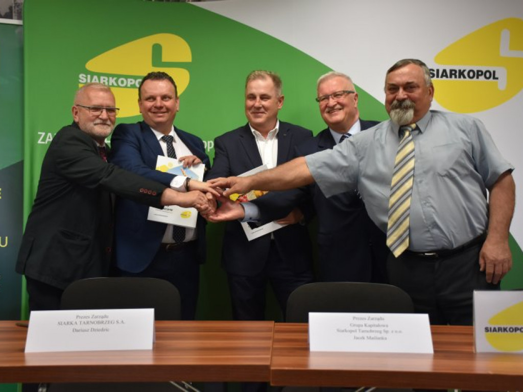 Siarkopol podpisał 3-letnią umowę z Siarką Tarnobrzeg [zdjęcia]