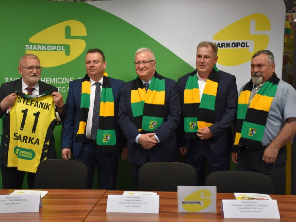 Siarkopol podpisał 3-letnią umowę z Siarką Tarnobrzeg [zdjęcia]