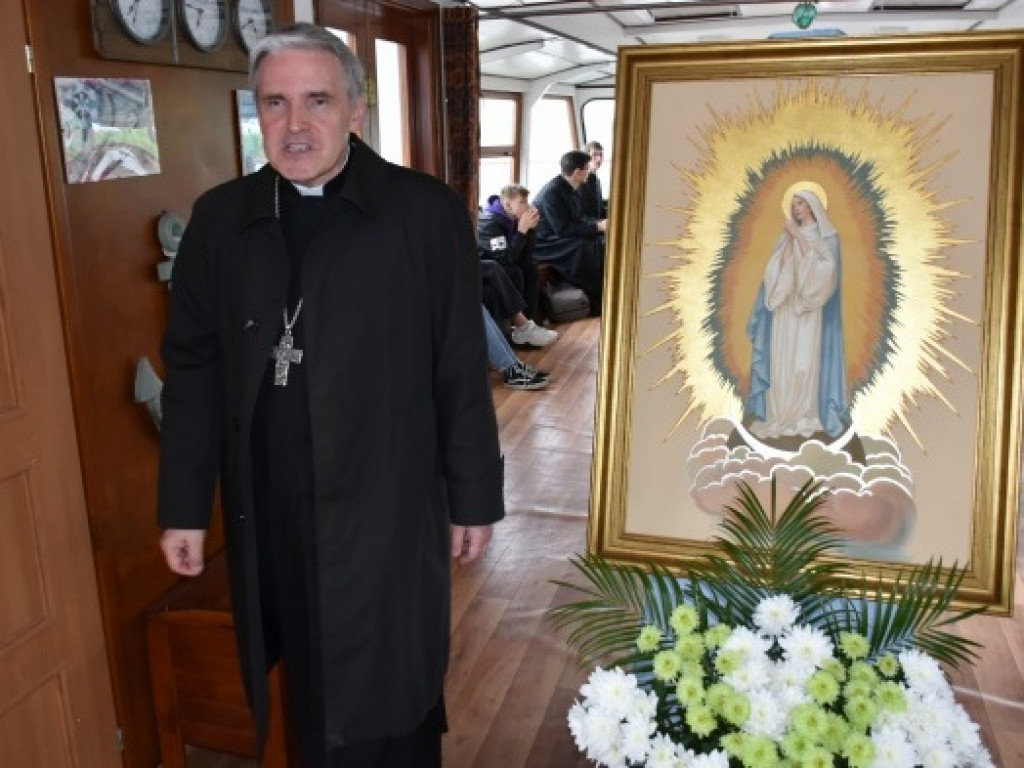Majówka na statku w Sandomierzu. W rejsie uczestniczył biskup Krzysztof Nitkiewicz [zdjęcia]