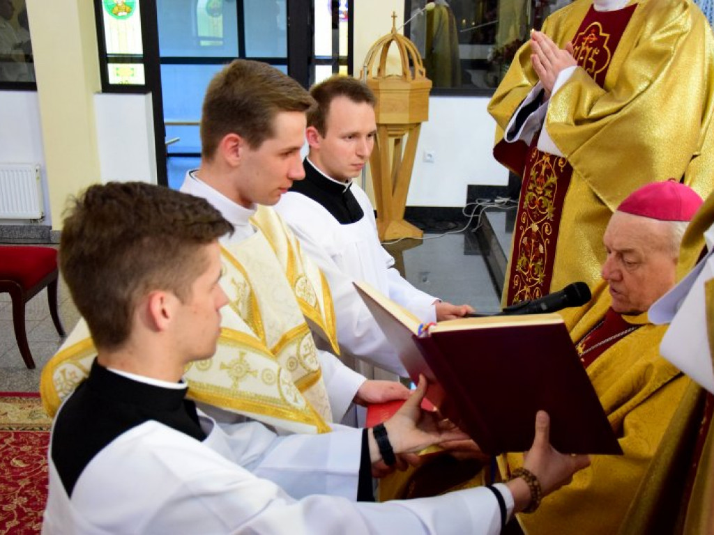 Diecezja Sandomierska ma dwóch nowych diakonów [zdjęcia]
