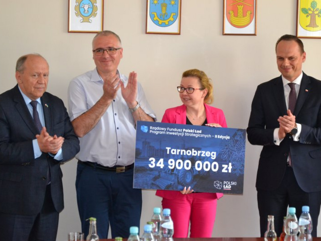 35 mln zł dla Tarnobrzega i ponad 50 dla powiatu z Polskiego Ładu. Sprawdźcie, jakie zadania będą realizowane