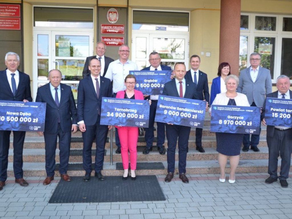 35 mln zł dla Tarnobrzega i ponad 50 dla powiatu z Polskiego Ładu. Sprawdźcie, jakie zadania będą realizowane