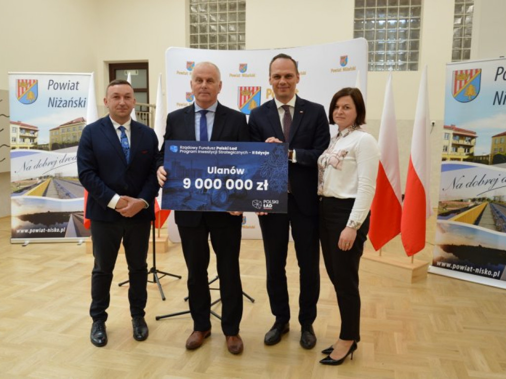 18 mln złotych dla Niska z Polskiego Ładu, łącznie 80 mln zł dla całego powiatu [zdjęcia]