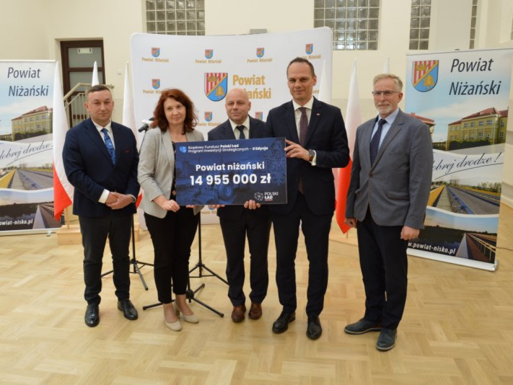 18 mln złotych dla Niska z Polskiego Ładu, łącznie 80 mln zł dla całego powiatu [zdjęcia]