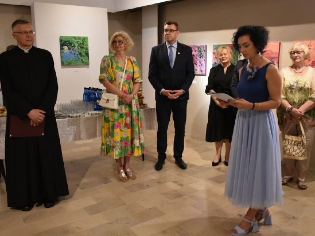 Urzekające obrazy Lucyny Gozdek w Muzeum Diecezjalnym w Sandomierzu [zdjęcia]