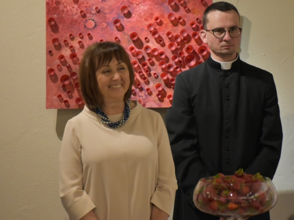 Urzekające obrazy Lucyny Gozdek w Muzeum Diecezjalnym w Sandomierzu [zdjęcia]
