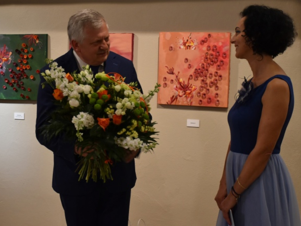 Urzekające obrazy Lucyny Gozdek w Muzeum Diecezjalnym w Sandomierzu [zdjęcia]