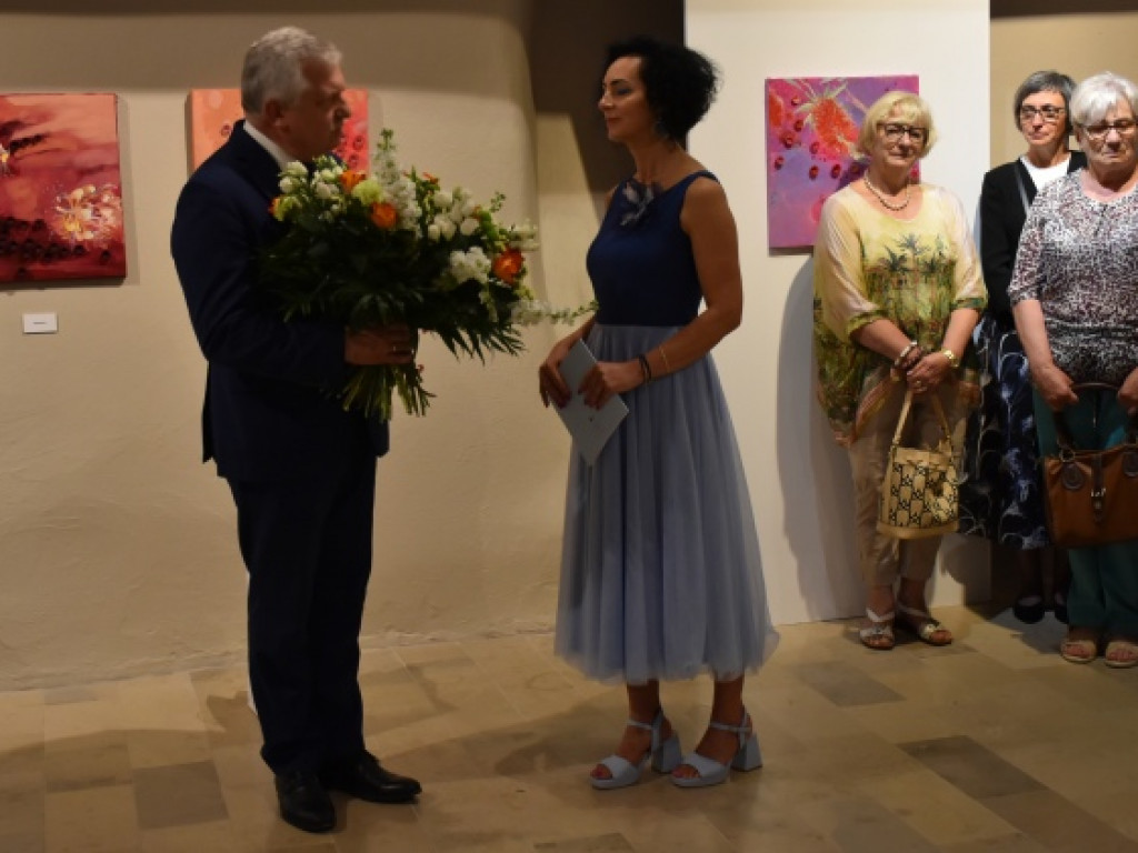Urzekające obrazy Lucyny Gozdek w Muzeum Diecezjalnym w Sandomierzu [zdjęcia]