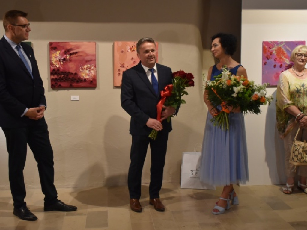 Urzekające obrazy Lucyny Gozdek w Muzeum Diecezjalnym w Sandomierzu [zdjęcia]