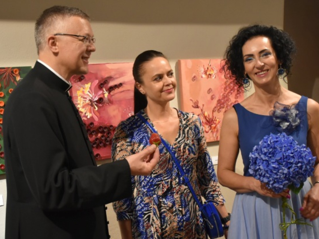 Urzekające obrazy Lucyny Gozdek w Muzeum Diecezjalnym w Sandomierzu [zdjęcia]