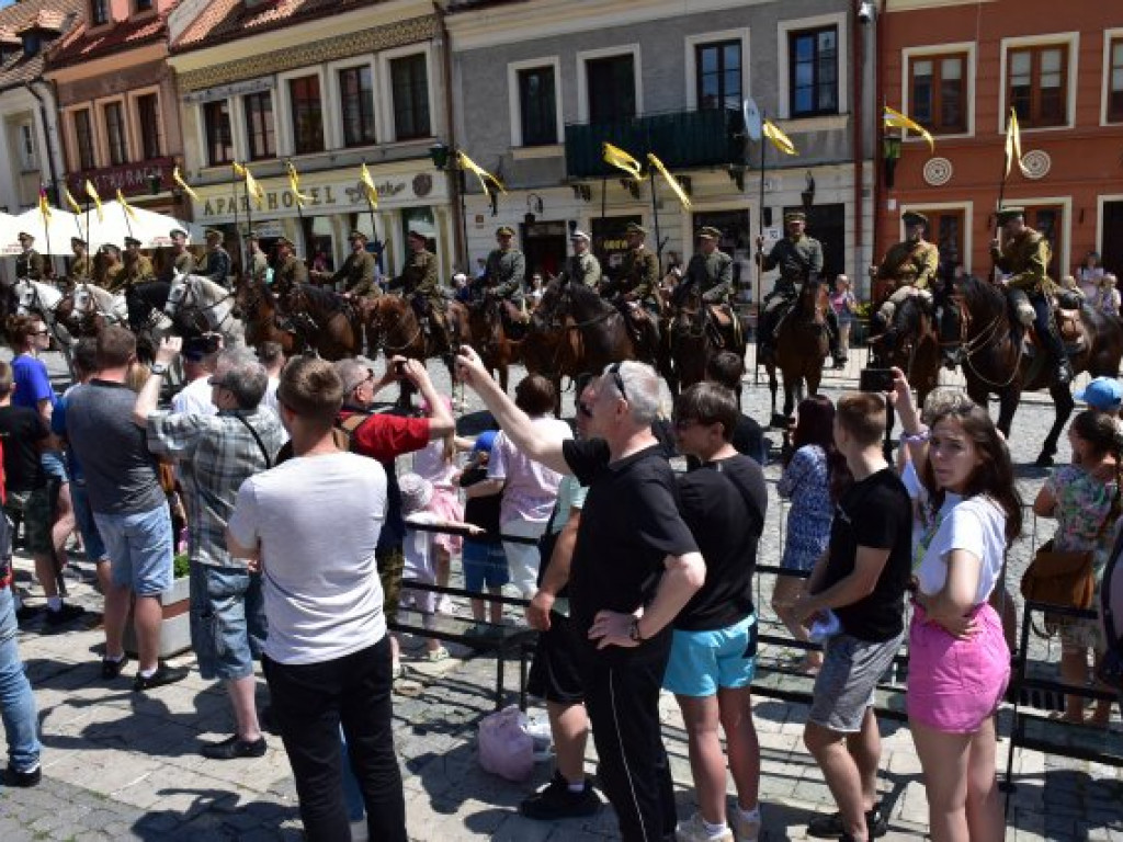 Sandomierzanie upamiętnili 14 Pułk Ułanów Jazłowieckich [zdjęcia]
