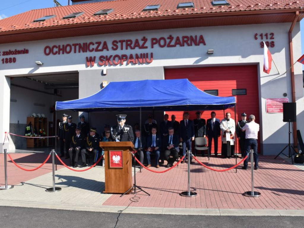 140-lecie OSP Skopanie. Strażacy mają nową remizę [zdjęcia]