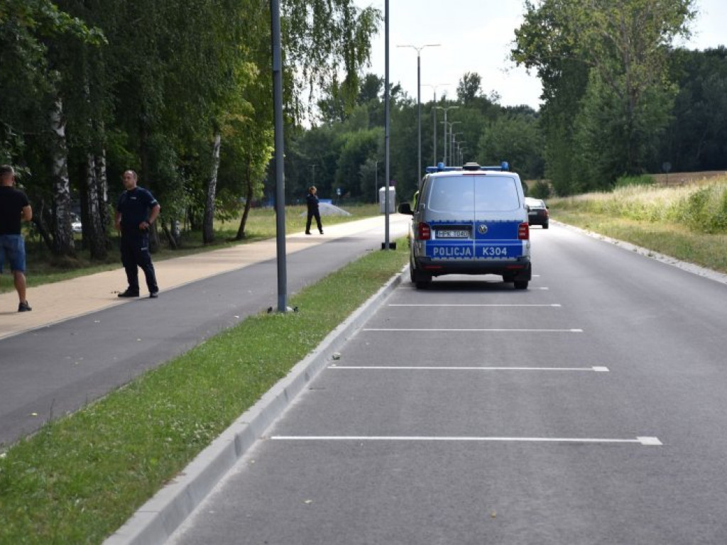 Zgon nad Jeziorem Tarnobrzeskim, na miejscu pracuje policja [zdjęcia]