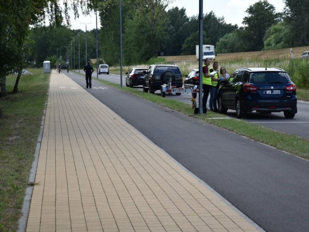Zgon nad Jeziorem Tarnobrzeskim, na miejscu pracuje policja [zdjęcia]