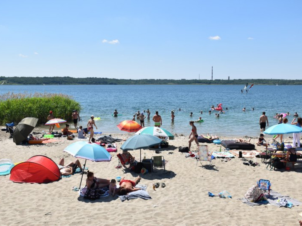 Pierwsza niedziela wakacji nad Jeziorem Tarnobrzeskim. Zobacz zdjęcia!