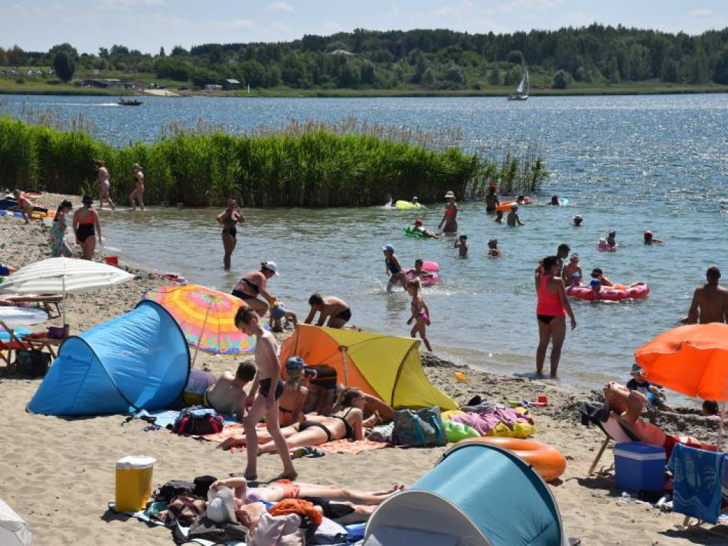 Pierwsza niedziela wakacji nad Jeziorem Tarnobrzeskim. Zobacz zdjęcia!