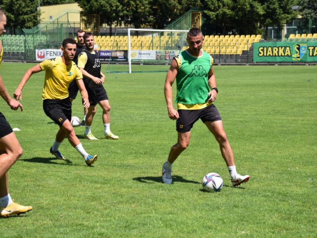 Siarka Tarnobrzeg rozpoczęła już przygotowania do gry w 2 lidze [zdjęcia]