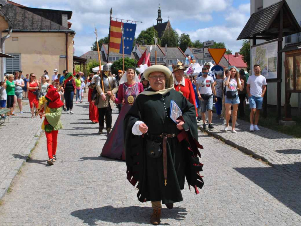 Wspaniałe historyczne widowisko w Szydłowie. Przyjechali rycerze z całej Polski [wideo][zdjęcia]