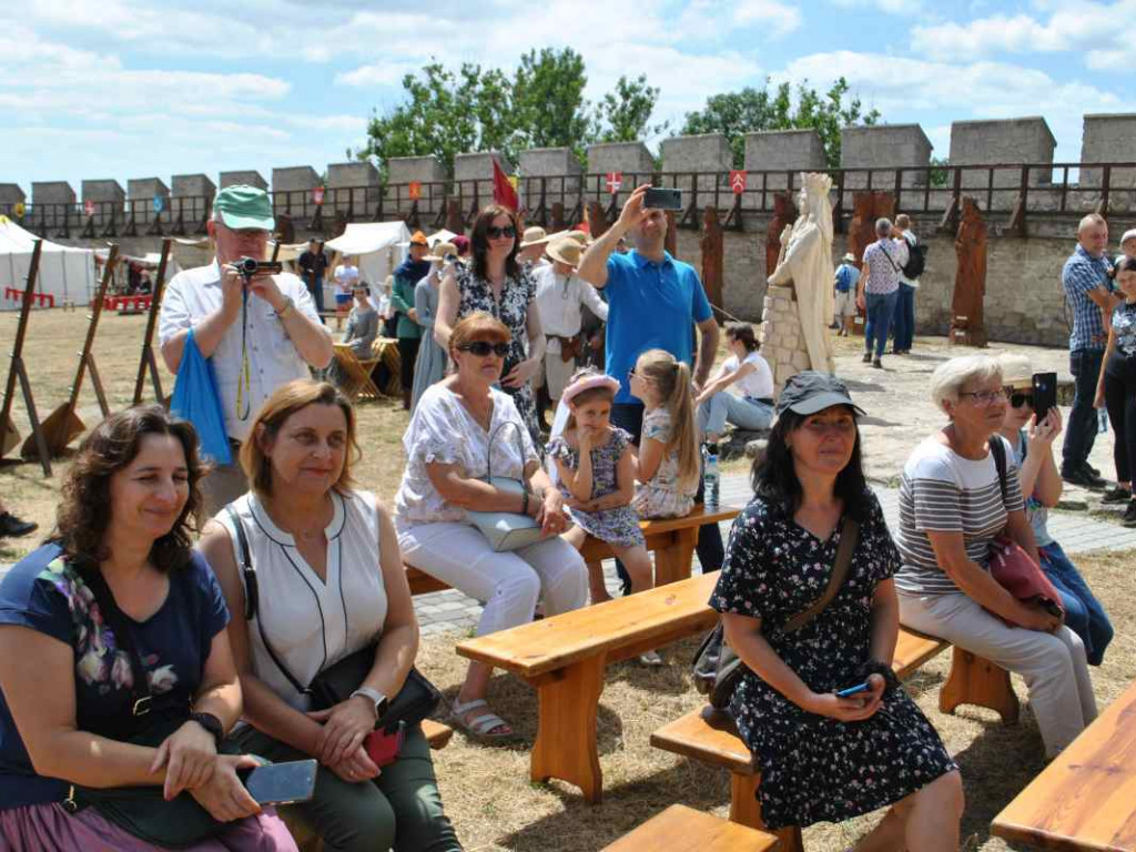 Wspaniałe historyczne widowisko w Szydłowie. Przyjechali rycerze z całej Polski [wideo][zdjęcia]
