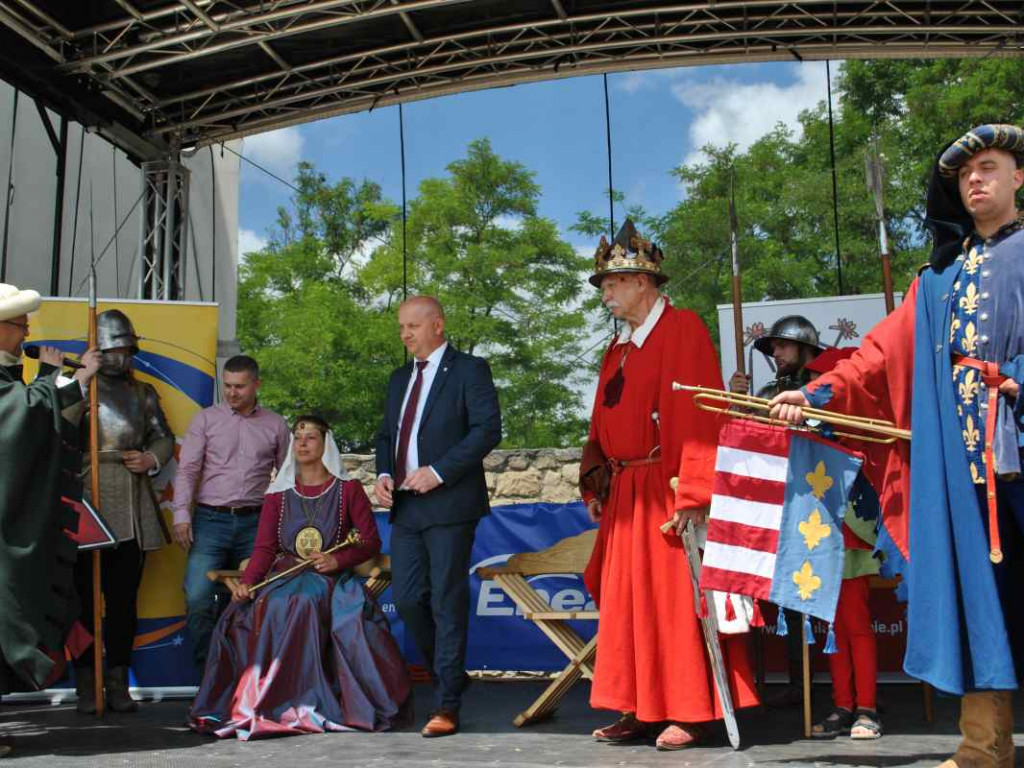Wspaniałe historyczne widowisko w Szydłowie. Przyjechali rycerze z całej Polski [wideo][zdjęcia]