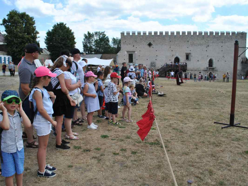 Wspaniałe historyczne widowisko w Szydłowie. Przyjechali rycerze z całej Polski [wideo][zdjęcia]