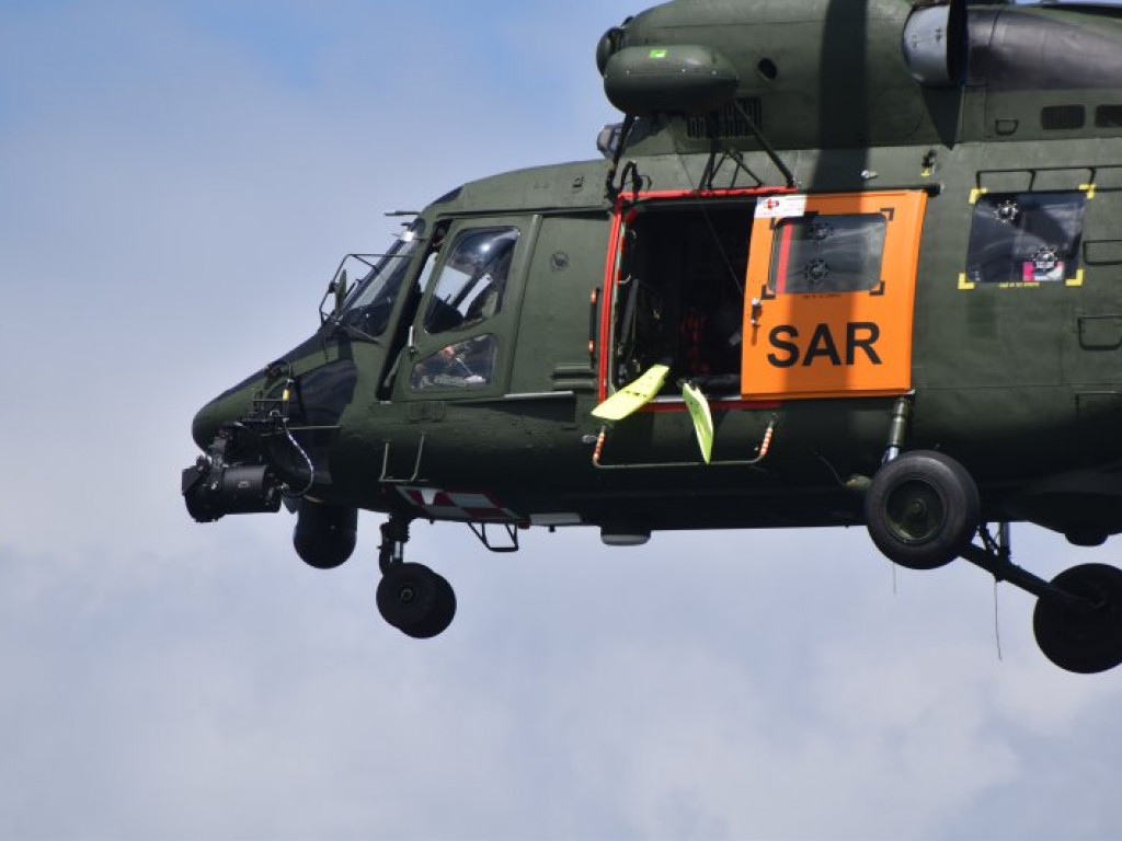 Zobacz akcję ratunkową z udziałem helikoptera nad Jeziorem Tarnobrzeskim [wideo][zdjęcia]