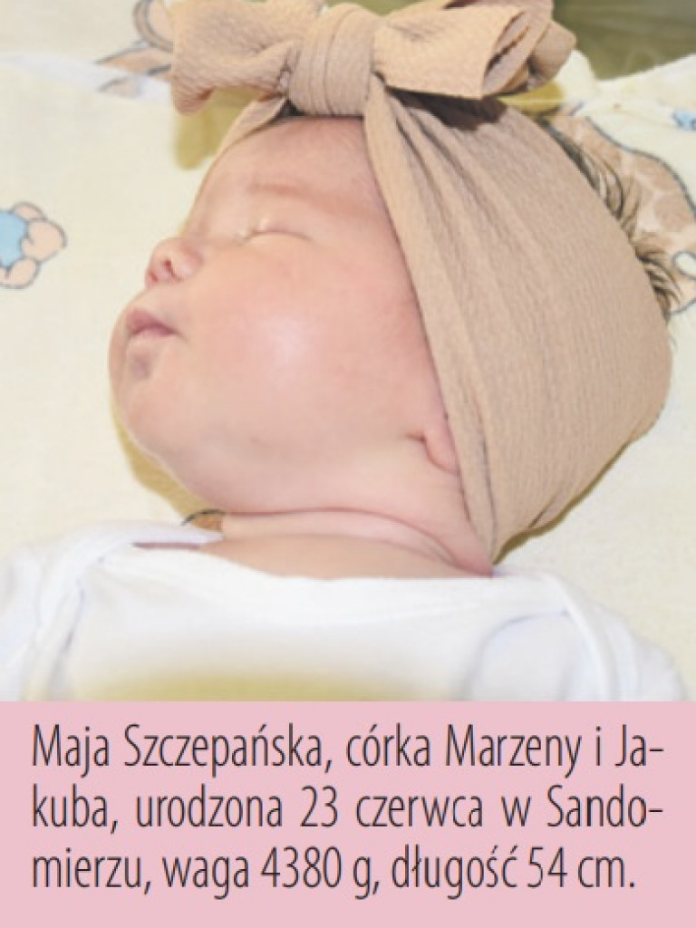 Zdjęcia dzieci, które urodziły się ostatnio w Tarnobrzegu i Sandomierzu