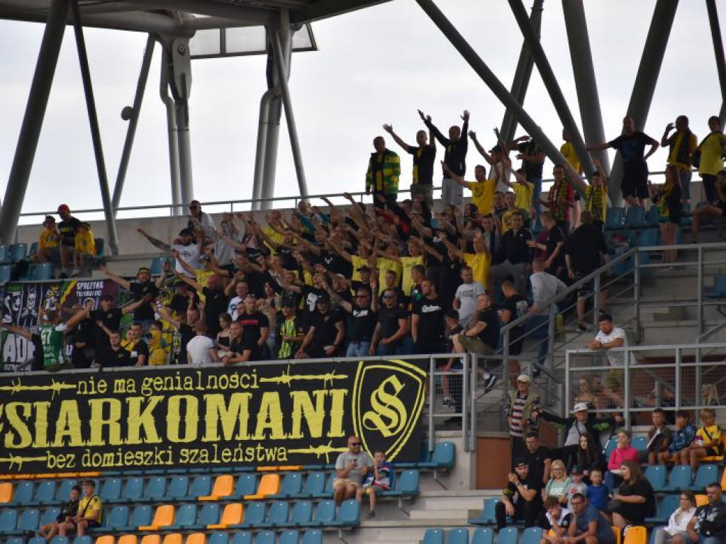 Zobacz zdjęcia z trybun z meczu Siarka Tarnobrzeg- Znicz Pruszków