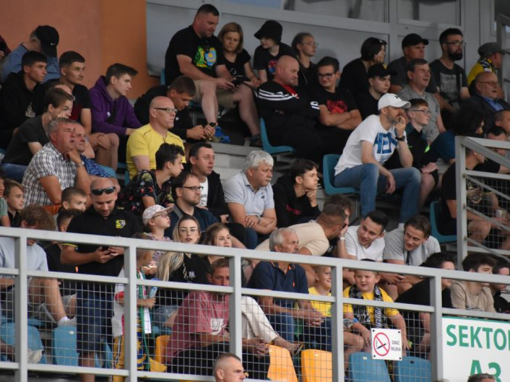Zobacz zdjęcia z trybun z meczu Siarka Tarnobrzeg- Znicz Pruszków