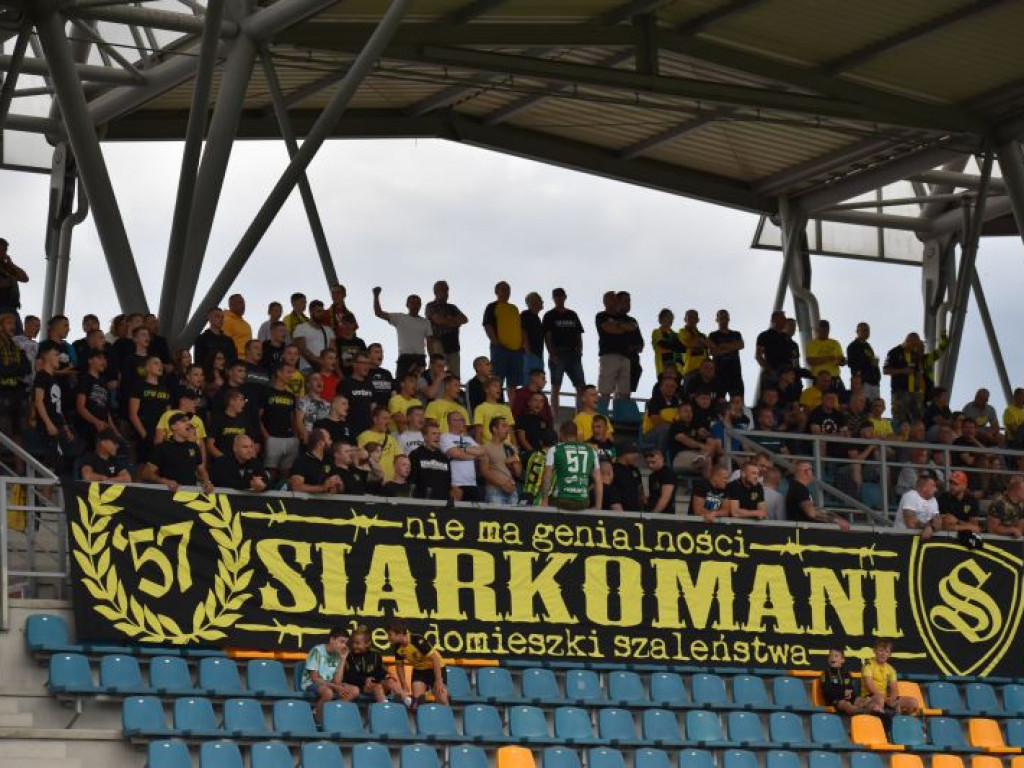 Zobacz zdjęcia z trybun z meczu Siarka Tarnobrzeg- Znicz Pruszków