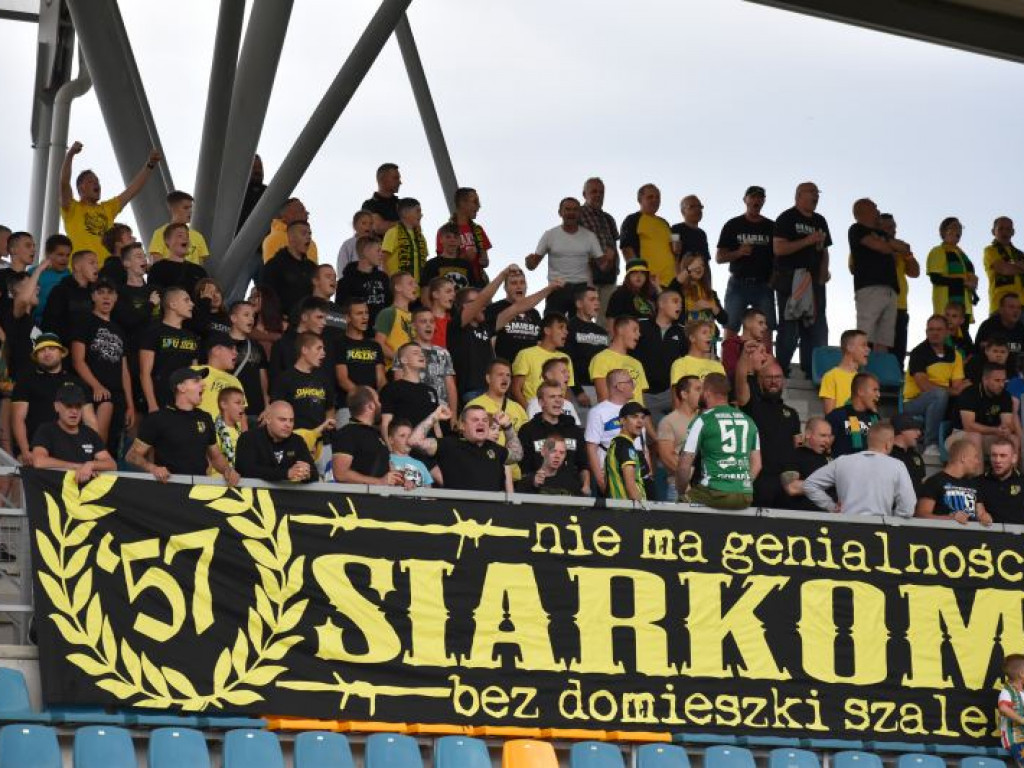 Zobacz zdjęcia z trybun z meczu Siarka Tarnobrzeg- Znicz Pruszków