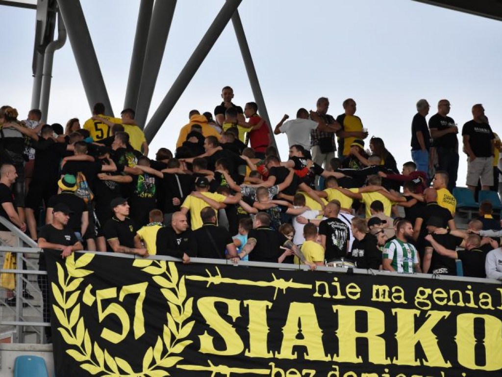 Zobacz zdjęcia z trybun z meczu Siarka Tarnobrzeg- Znicz Pruszków