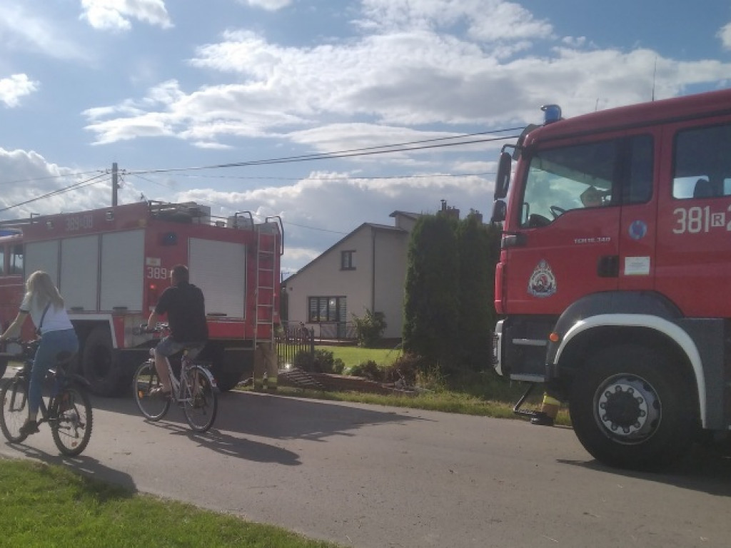 Śmiertelny wypadek w Baranowie Sandomierskim [zdjęcia]