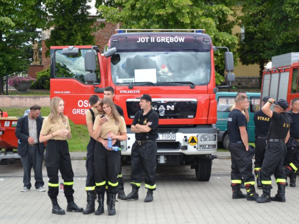 Strażacy z całego regionu zjechali do Grębowa [zdjęcia]