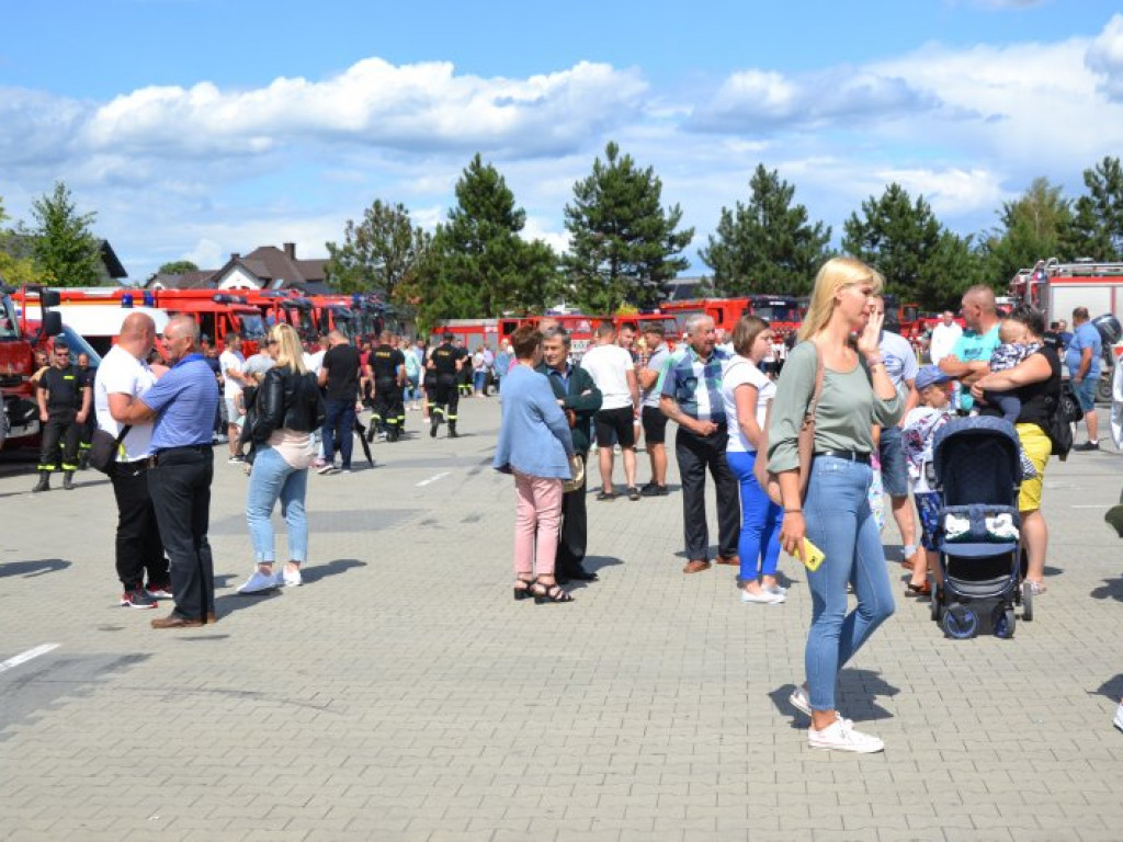 Strażacy z całego regionu zjechali do Grębowa [zdjęcia]