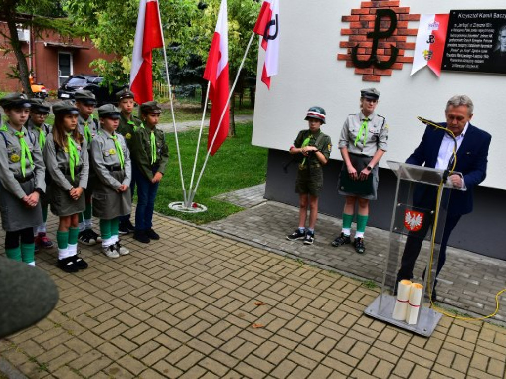 Sandomierzanie uczcili Krzysztofa Kamila Baczyńskiego i innych powstańców warszawskich [zdjęcia]